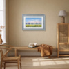 Summer Meadow Light by Allan Morgan, original painting, in room