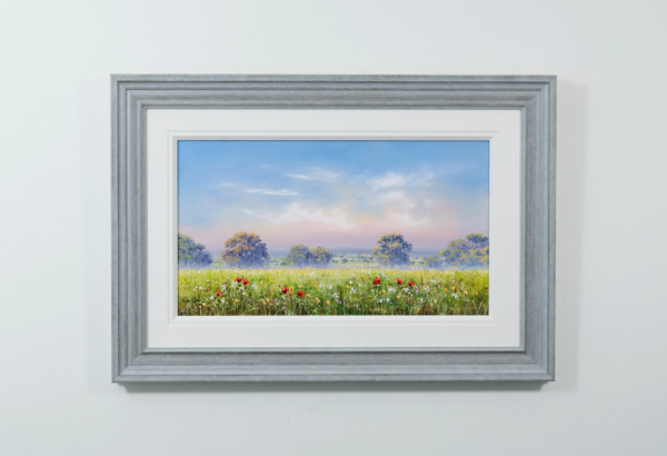 Summer Meadow Light by Allan Morgan, original painting