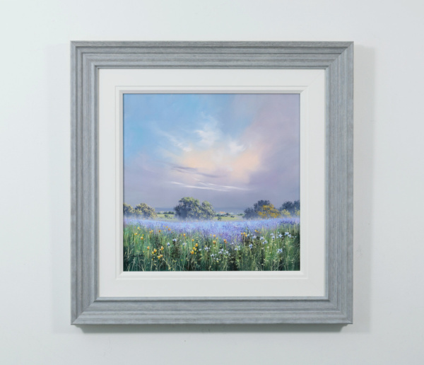 Cool Meadow Light by Allan Morgan, original painting