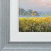 Meadow In Bloom by Allan Morgan, original painting, detail