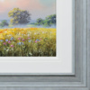 Meadow In Bloom by Allan Morgan, original painting, detail