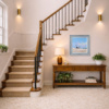 Tide’s Edge by Allan Morgan, original painting, in room