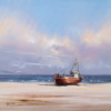 Resting Boat by Allan Morgan, original painting