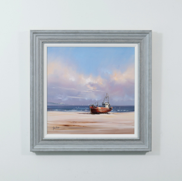 Resting Boat by Allan Morgan, original painting
