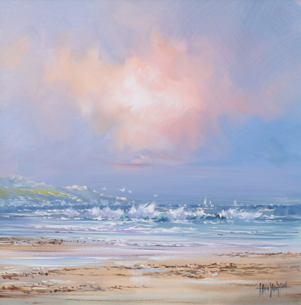 Quiet Shore by Allan Morgan, original painting