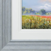 Poppies In Bloom by Allan Morgan, original painting, detail