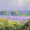 Light Beyond by Allan Morgan, original painting, detail