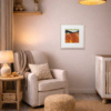 Autumn Furrows II by Michael Morgan, limited edition print, in room