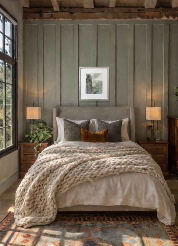 Cliffside Cottage (Oversize) by Michael Morgan, limited edition print, in room