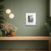 Cliffside Cottage by Michael Morgan, limited edition print, in room