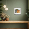 Cottage On The Ridge by Michael Morgan, limited edition print, in room