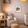 Cottage On The Ridge by Michael Morgan, limited edition print, in room