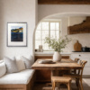 Mountain View, Skye by Michael Morgan, limited edition print, in room