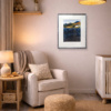 Mountain View, Skye by Michael Morgan, limited edition print, in room