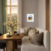 The Waterside House by Michael Morgan, limited edition print, in room