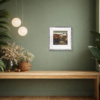 The White House II by Michael Morgan, limited edition print, in room