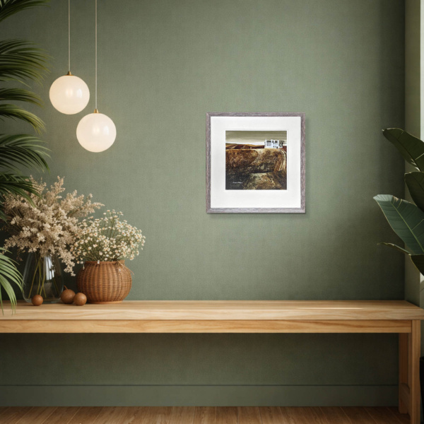 The White House II by Michael Morgan, limited edition print, in room