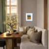 Tuscany Path IV by Michael Morgan, limited edition print, in room