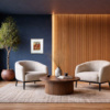Undulating Path by Michael Morgan, limited edition print, in room