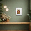 Undulating Path by Michael Morgan, limited edition print, in room