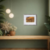 Dartmoor Edge by Michael Morgan, limited edition print, in room