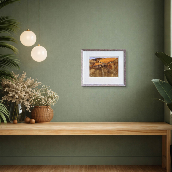 Dartmoor Edge by Michael Morgan, limited edition print, in room
