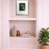 Phthalo Green Two by Michael Morgan, limited edition print, in room