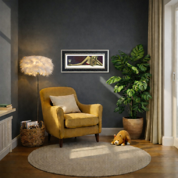 A Long Day by Andrei Protsouk, limited edition print, in room