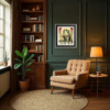 Lunar Love by Andrei Protsouk, limited edition print, in room