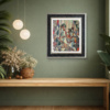 Silent Note by Andrei Protsouk, limited edition print, in room