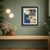 Paradise Lattè by Andrei Protsouk, limited edition print, in room