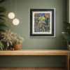 City Lights by Andrei Protsouk, limited edition print, in room