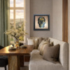 Curiosity by Chuck, limited edition print, in room