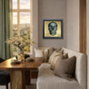 Power by Chuck, limited edition print, in room