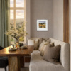 Field Patterns by Michael Morgan, limited edition print, in room