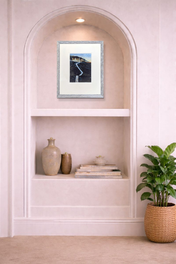 The Manor by Michael Morgan, limited edition print, in room