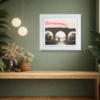 Love Train by Michael Abrams, limited edition print, in room