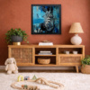 Aurora by Frank Pretorius, limited edition print, in room