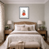 Space Hop by Scott Tetlow, limited edition print, in room