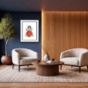 Space Hop by Scott Tetlow, limited edition print, in room