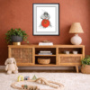 Space Hop by Scott Tetlow, limited edition print, in room