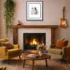 Iconic Trophy Object by Scott Tetlow, limited edition print, in room