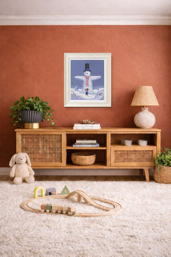 I Love You This Much by Michael Abrams, limited edition print, in room