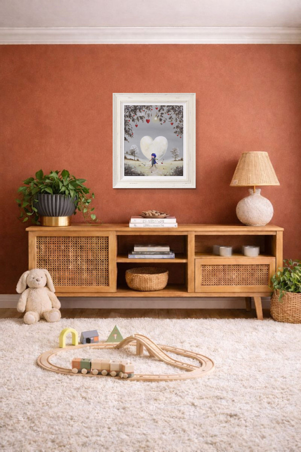 Building Dreams by Michael Abrams, limited edition print, in room