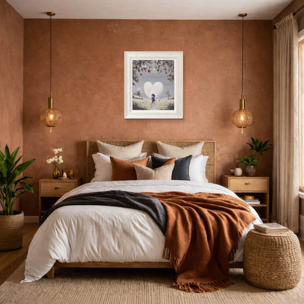 Building Dreams by Michael Abrams, limited edition print, in room