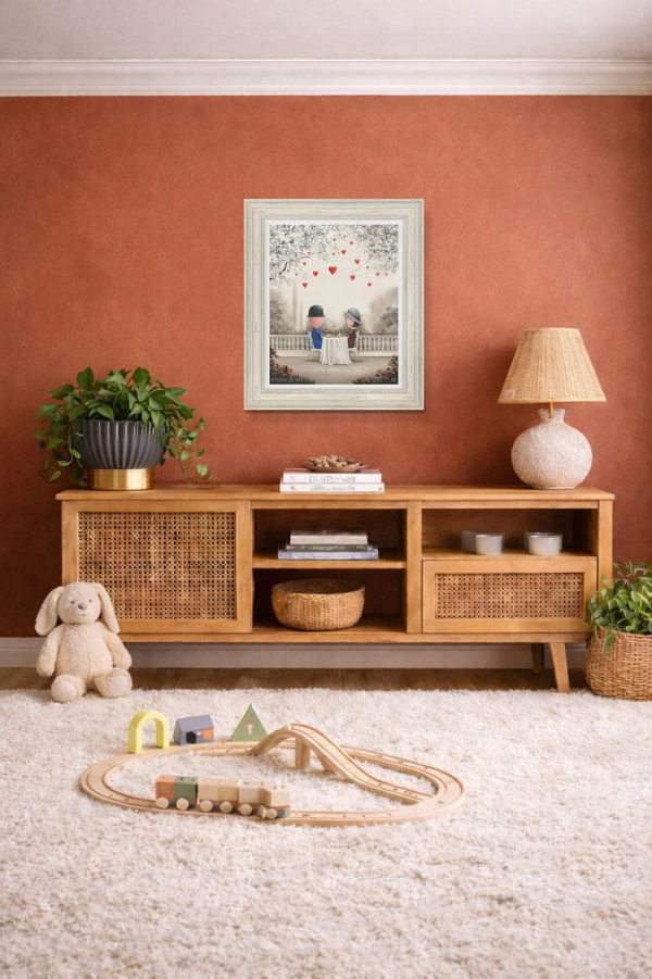 Afternoon Delight by Michael Abrams, limited edition print, in room