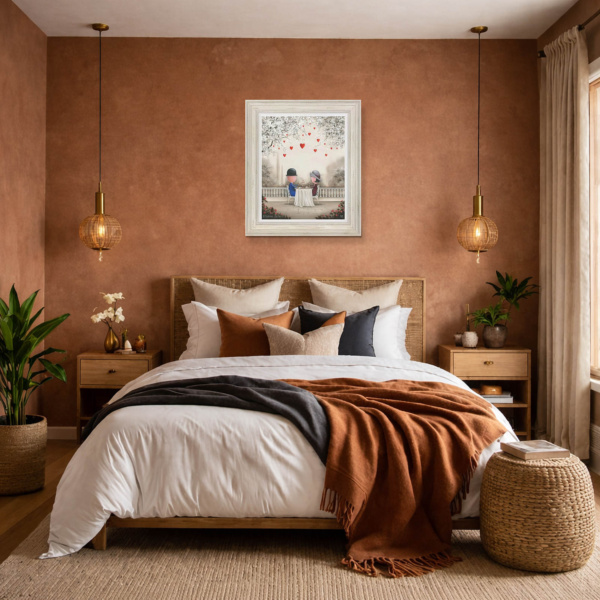 Afternoon Delight by Michael Abrams, limited edition print, in room