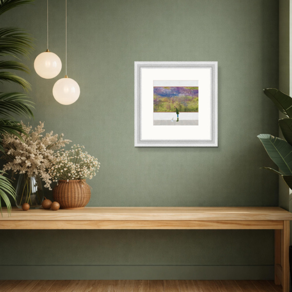 The Monet by Chris Ross Williamson, limited edition print, in room
