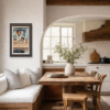 On Safari by Anthony Dobson, limited edition print, in room