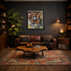 The Waders by Anthony Dobson, limited edition print, in room